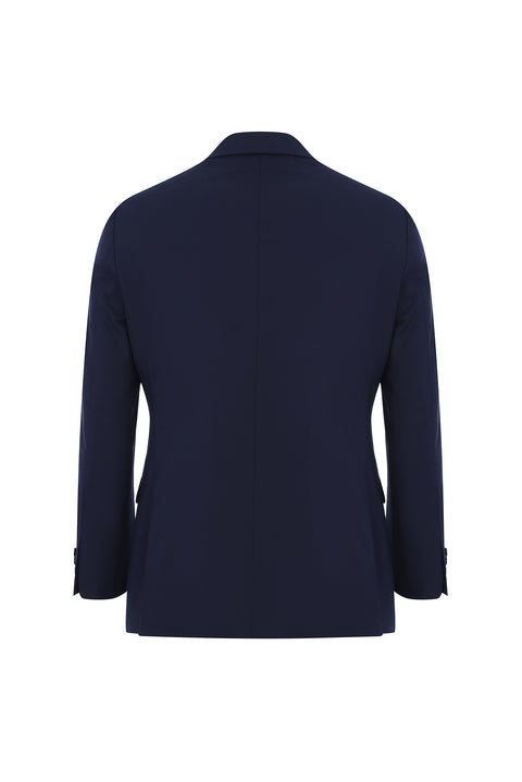 Dark Navy 6 Drop Regular Fit Standard Cut Wool Suit