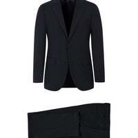 Medium Anthracite 6 Drop Regular Fit Standard Cut Wool Suit
