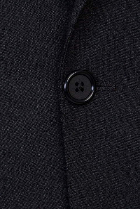 Medium Anthracite 6 Drop Regular Fit Standard Cut Wool Suit