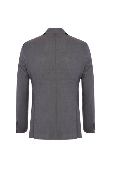 Light Mink 7 Drop Slim Fit Narrow Cut Wool Suit