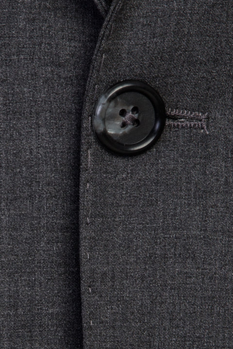 Light Gray 6-Drop Regular Fit Standard Cut Wool Suit