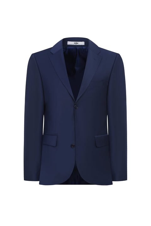 Dark Navy 6 Drop Regular Fit Standard Cut Wool Suit