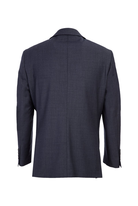 Dark Gray 4-Drop Relaxed Fit Wool Suit