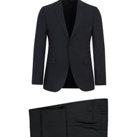 Açık Antrasit 7 Drop Slim Fit Dar Kesim Yünlü Takım Elbise