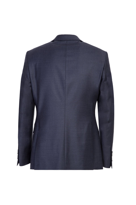 Light Anthracite 7 Drop Slim Fit Narrow Cut Wool Suit