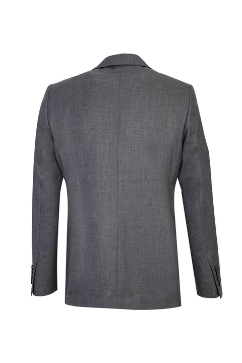 Medium Gray 6-Drop Regular Fit Standard Cut Suit