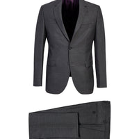 Dark Gray 7 Drop Slim Fit Narrow Cut Suit