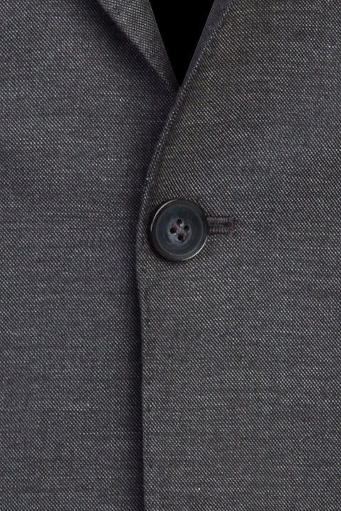 Dark Gray 7 Drop Slim Fit Narrow Cut Suit