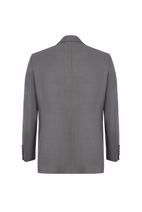 Light Brown 4-Drop Relaxed Fit Wool Suit
