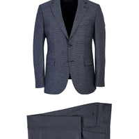 Light Gray 7 Drop Slim Fit Eyelet Suit