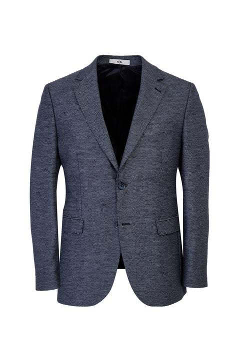 Light Gray 7 Drop Slim Fit Eyelet Suit