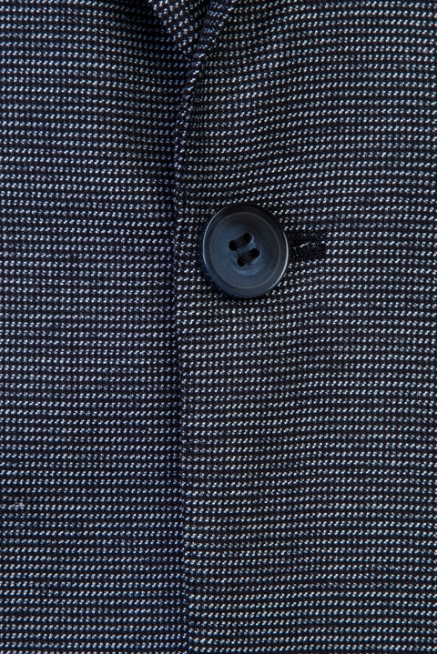 Light Gray 7 Drop Slim Fit Eyelet Suit
