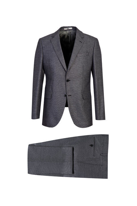 Medium Grey 6 Drop Regular Fit Standard Cut Eyelet Suit