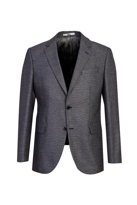 Medium Grey 6 Drop Regular Fit Standard Cut Eyelet Suit