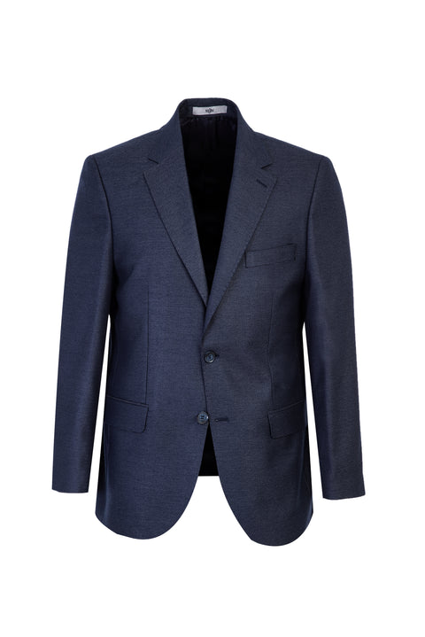 Dark Navy 4-Drop Relaxed Fit Eyelet Suit