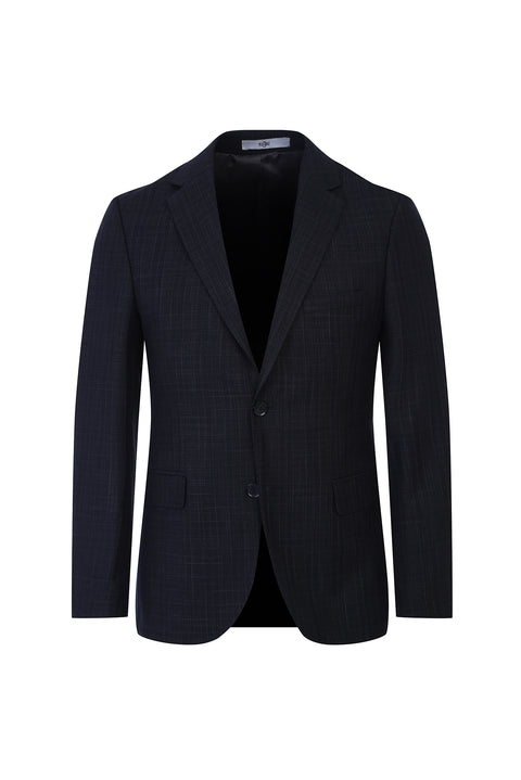 Dark Gray 6-Drop Regular Fit Standard Cut Suit