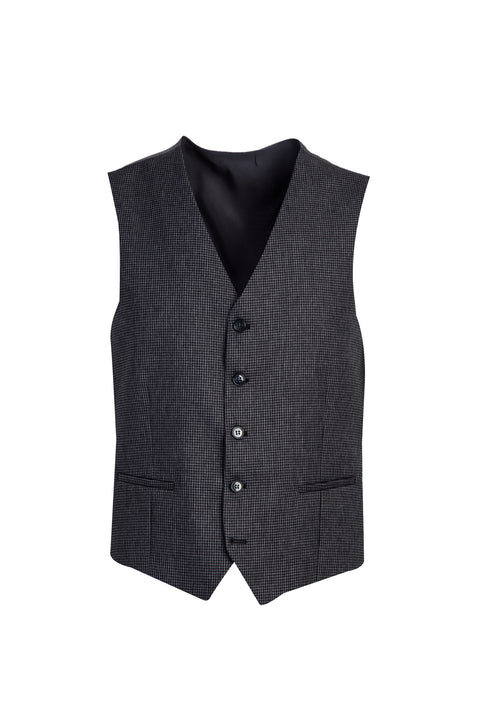 Dark Gray 7 Drop Slim Fit Antibacterial Combination Suit