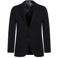 Black 4 Drop Relaxed Fit Classic Eyelet Jacket