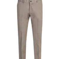 Orta Haki Slim Fit Dar Kesim Likralı Kanvas / Chino Pantolon