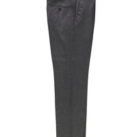 Medium Grey 7 Drop Slim Fit Classic Fabric Trousers