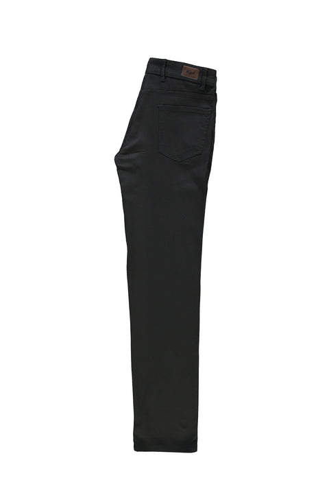 Medium Khaki Regular Fit Standard Cut Stretch Canvas / Chino Trousers