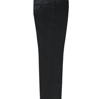 Dark Anthracite 6 Drop Regular Fit Standard Cut Classic Fabric Wool Trousers