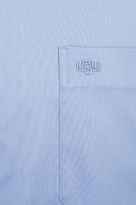 Light Blue Long Sleeve Non-Iron Classic Cotton Shirt