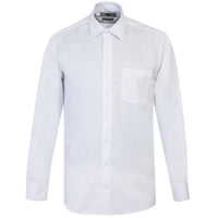 White Long-Sleeve Non-Iron Classic Shirt
