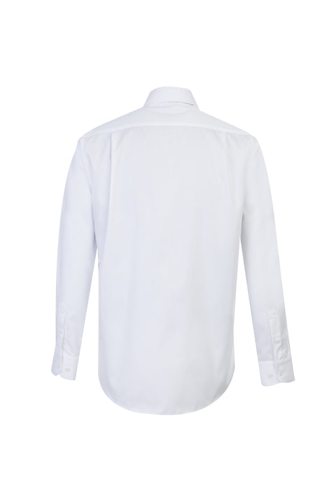 White Long-Sleeve Non-Iron Classic Shirt