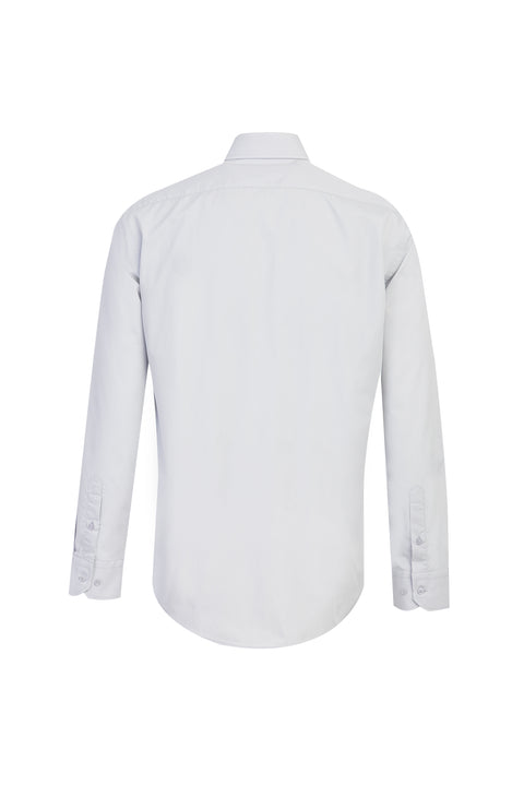 Medium Grey Long-Sleeve Classic Shirt