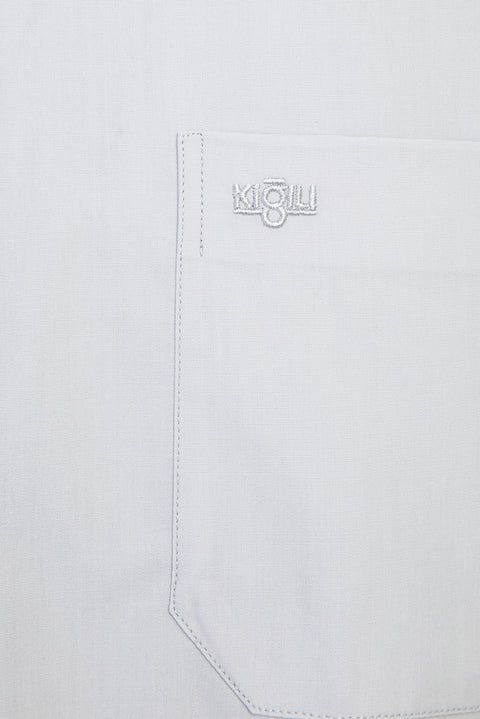 Medium Grey Long-Sleeve Classic Shirt