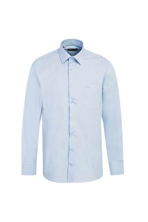 Light Blue Long-Sleeve Classic Shirt
