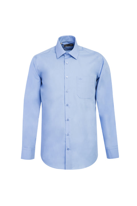 Light Blue Long-Sleeve Classic Shirt