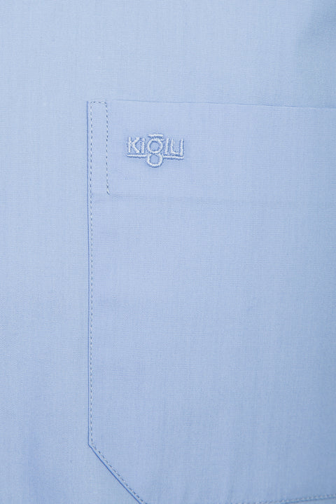Light Blue Long-Sleeve Classic Shirt