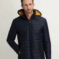 Medium Navy Hooded Sport Jacket