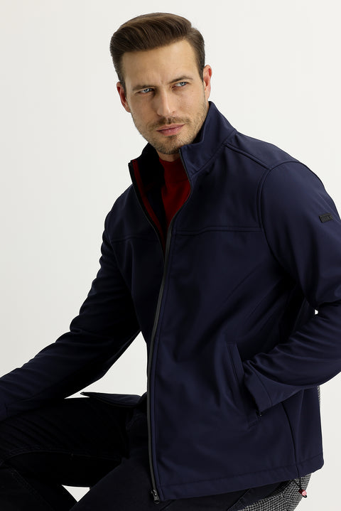 Medium Navy Seasonal Scuba Jacket