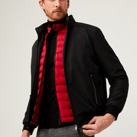 Black Padded Sport Jacket