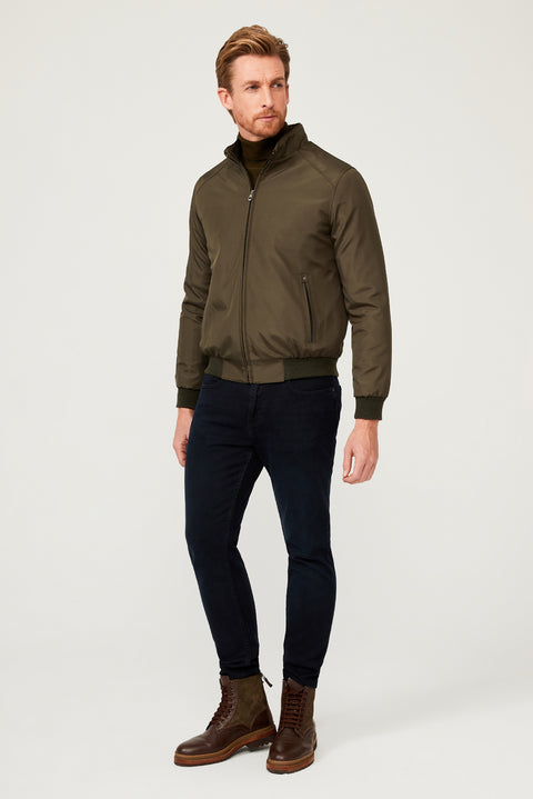 Medium Khaki Padded Sport Jacket