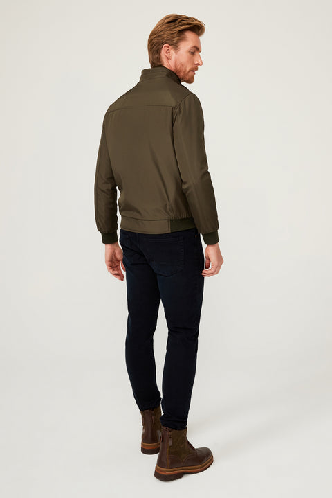 Medium Khaki Padded Sport Jacket