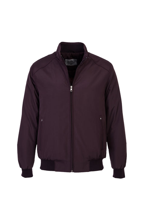 Dark Burgundy Padded Sport Jacket