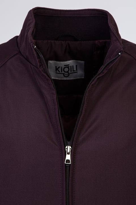 Dark Burgundy Padded Sport Jacket
