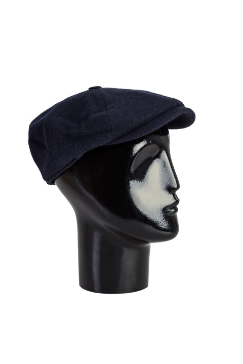 Dark Navy Classic Wool Cap