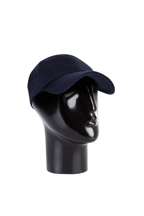 Dark Navy Wool Hat