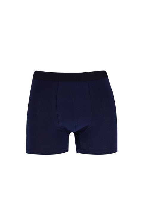 Light Blue 2-Pack Striped Supreme Cotton Boxer Set