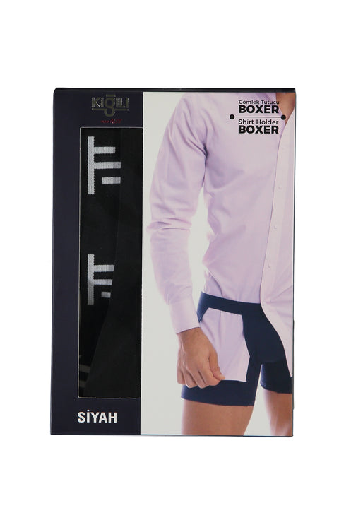 Black Shirt Holder Boxer