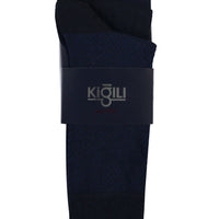 Navy Blue 2-Pack Patterned Socks