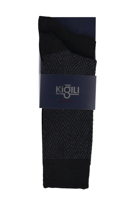 Indigo 2-Pack Patterned Sock Set