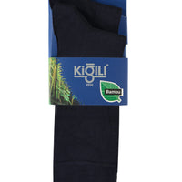Light Navy Blue 2-Pack Plain Bamboo Socks Set