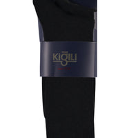 Black 3-Pack Plain Cotton Socks Set