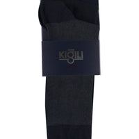 Medium Gray 2-Pack Patterned Socks